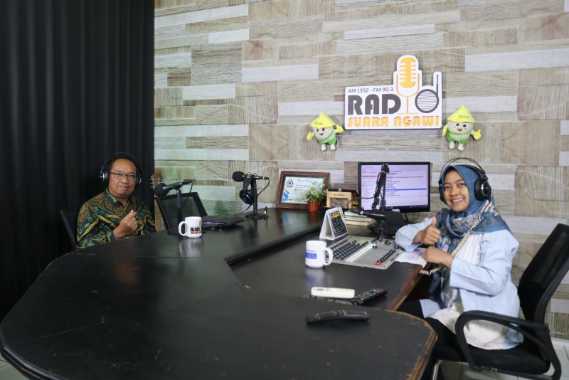 PA Ngawi Mengudara, Inovasi Edukasi Hukum Bersama Kominfo Ngawi melalui Radio Suara Ngawi