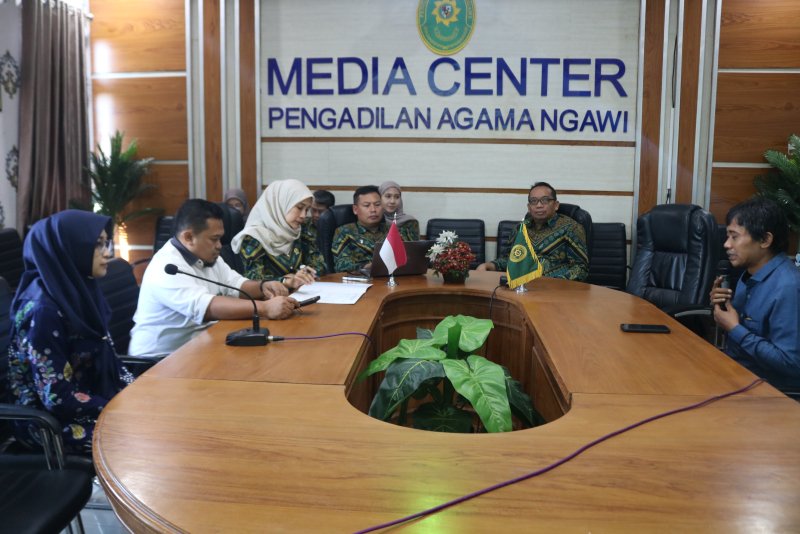PA Ngawi Gelar Monitoring dan Evaluasi Pelaksanaan Mediasi