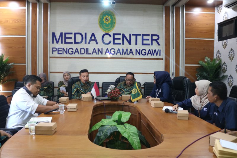 PA Ngawi Monev Bersama Pos Indonesia Tingkatkan Layanan Perkara