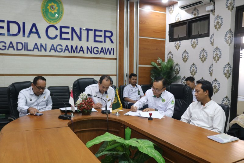 PA Ngawi Jalin Kerja Sama dengan LBH IAIN Ponorogo untuk Penyelenggaraan Posbakum Tahun 2026
