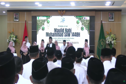 Sinergi Pengadilan Agama se-Jawa Timur, PA Ngawi Ikuti Rakor dan Peringatan Maulid Nabi Muhammad SAW 1448 H