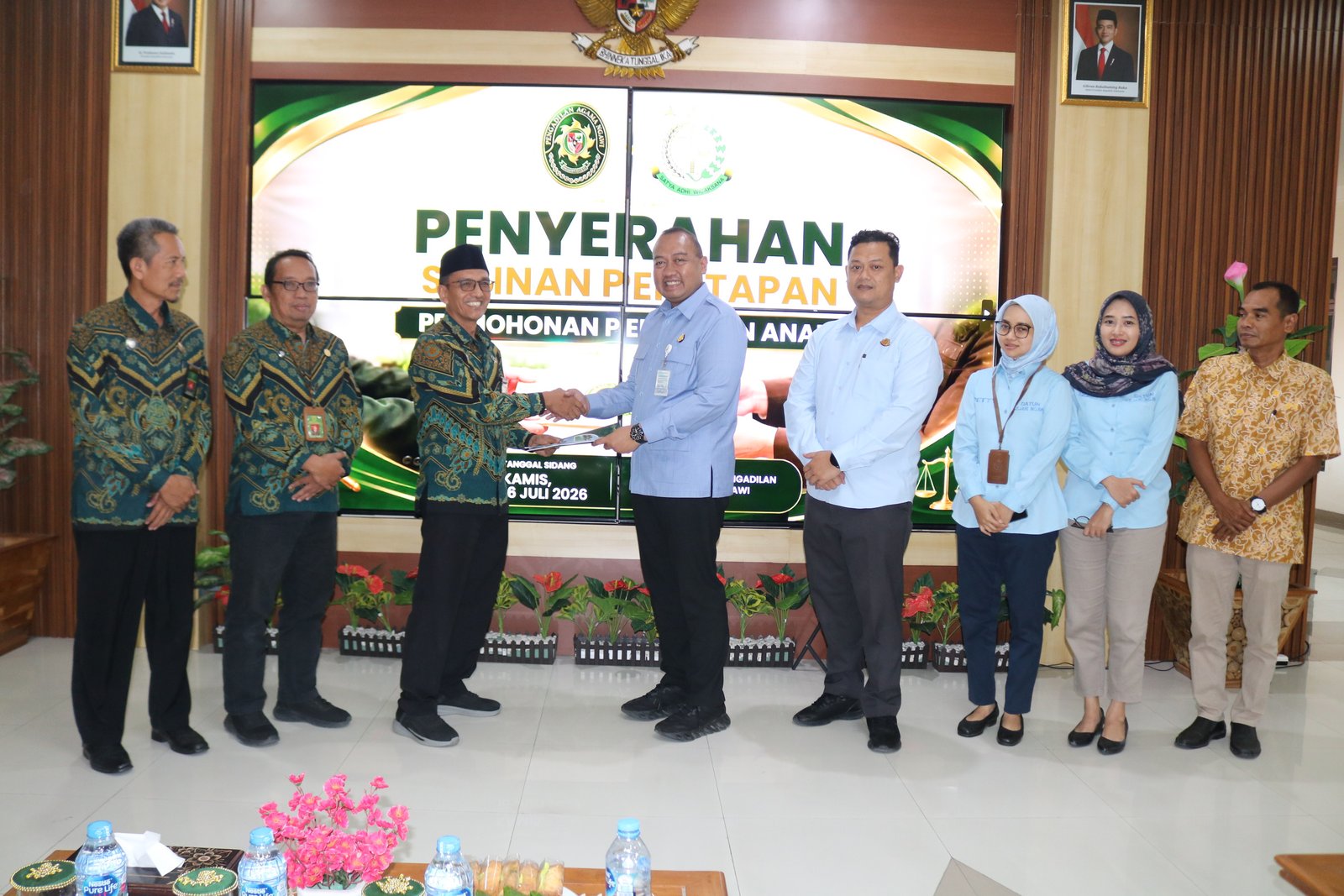 Penyerahan Penetapan 16 Juli 2026