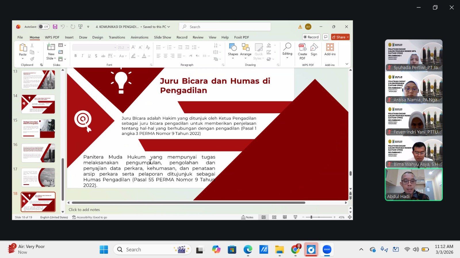 ZOOM CPNS 5 MARET 2026