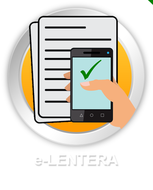 e lentera button