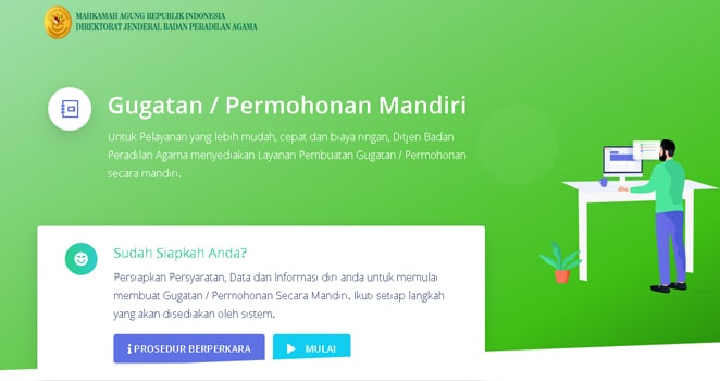 Aplikasi Gugatan Mandiri